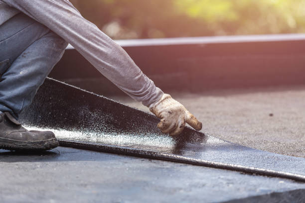 Professional Waterproofing technician working in Elkhart, IN